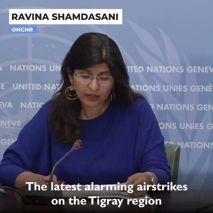 We have received numerous reports of civilian casualties and destruction of civilian objects due to airstrikes and artillery strikes in Tigray.   Indiscriminate attacks or attacks deliberately targeting civilians or civilian objects amount to war crimes. - @UNHumanRights